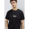 Mavi 0613364-71379 Mavi Black Baskılı Siyah Tişört