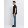 Mavi 0613364-71379 Mavi Black Baskılı Siyah Tişört