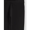 LCW Kids Siyah Basic Kız Çocuk Tayt