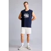 Defacto H3851AXNV253 Lacivert NBA Lisanslı Boxy Fıt Lacivert Atlet