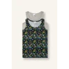 Defacto C8798A8BK81 Siyah %100 Pamuk Pijama Takımı Regular Fit Ayıcıklı Uzun Kollu Üst Kareli Uzun Alt