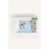Defacto H6350A8BE440 Mavi Desenli Penye 3lü Slıp Külot Kız Çocuk