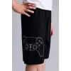 Defacto H8202A8WT34 Beyaz %100 Pamuk PlayStatıon Lisanslı Regular Fıt 2li Beyaz Pijama Takımı Erkek Çocuk