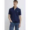 Mavi 0613287-70497 Mühür Logo Nakışlı Lacivert Polo Tişört