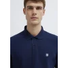 Mavi 0613287-70497 Mühür Logo Nakışlı Lacivert Polo Tişört