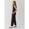 Mavi 1011197-900 Keten Karışımlı Siyah Pantolon