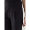 Mavi 1011197-900 Keten Karışımlı Siyah Pantolon