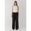Mavi 1011195-900 Keten Karışımlı Siyah Pantolon