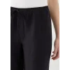 Mavi 1011195-900 Keten Karışımlı Siyah Pantolon