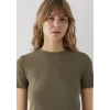 Mavi 1614181-71546 Yeşil Basic Tişört