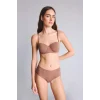Defacto G9801AXBN307 Kahve Micro Kaplı Pedli Balenli Straplez Sütyen