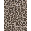 LCW Kids Bej Wideleg Leopar Desenli Kız Çocuk Pantolon