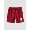 LCW Kids Kırmızı Galatasaray Baskılı Erkek Çocuk Deniz Şortu