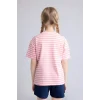 Defacto H3483A8PN238 Pembe %100 Pamuk My Melody Relax Fıt Bisiklet Yaka Kısa Kollu Tişört Kız Çocuk