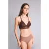 Defacto D7843AXBN318 Kahve Dantelli Kaplı Pedli Balensiz Bralet