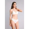 Defacto H7786AXWT16 Beyaz %100 Pamuk Dantel Detaylı 3lü Külot Set