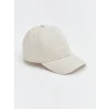 LCW ACCESSORIES Gri Yazı Nakışlı Erkek Çocuk Kep Şapka