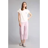 Defacto G4621AXPR336 Mor %100 Pamuk Boxy Fıt Kısa Kollu 2li Takım