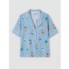 LCW DREAM Ekru Ayı Teddy Baskılı Kadın Pijama Takım