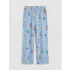 LCW DREAM Ekru Ayı Teddy Baskılı Kadın Pijama Takım