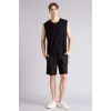 Defacto C7205AXBK81 Siyah %100 Pamuk Boxy Fit Bisiklet Yaka Basic Atlet