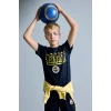 Defacto H7578A8IN42 İndigo %100 Pamuk Fenerbahçe Kısa Kollu Pijama Üst Şort Pijama Alt 2li Pijama Takımı Erkek Çocuk