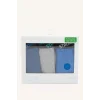 Defacto E1573A8BE43 Mavi 3lü Mavi Boxer Set Erkek Çocuk