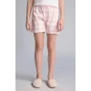 Defacto I1574A8ER2 Ekru Regular Fıt Şortlu 2li Ecru Pijama Takımı Kız Çocuk
