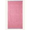 Defacto H0495AXPN1 Pembe Desenli Pamuklu Pembe Plaj Havlusu