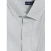 LCWAIKIKI Classic Yeşil Regular Fit Çizgili Erkek Gömlek