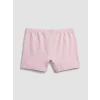 LCW Kids Ekru Baskılı Kız Çocuk Boxer 3lü