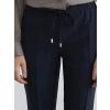 LCW Modest Lacivert Beli Lastikli Havuç Kesim Kadın Pantolon