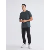 XSIDE ACTIVE Siyah Standart Kalıp Erkek Jogger Eşofman Altı