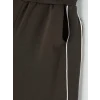 KOOR SPORT Haki Beli Lastikli Kadın Spor Eşofman Altı