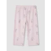 LCW Kids Pembe Bisiklet Yaka Kız Çocuk Kaprili Pijama Takımı