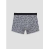 LC WAIKIKI Gri Pamuklu Esnek Erkek Boxer 3lü
