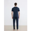 LC WAIKIKI Lacivert Fenerbahçe Baskılı Penye Erkek Pijama Takımı