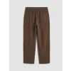 XSIDE Kahverengi Loose Fit Erkek Müslin Pantolon