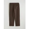 XSIDE Kahverengi Loose Fit Erkek Müslin Pantolon