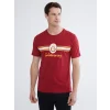 LC WAIKIKI Kırmızı Standart Kalıp Galatasaray Baskılı Erkek Pijama Takım