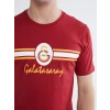 LC WAIKIKI Kırmızı Standart Kalıp Galatasaray Baskılı Erkek Pijama Takım