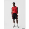 Kappa LC WAIKIKI Siyah Regular Fit Baskılı Erkek Spor Şort
