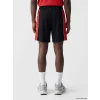Kappa LC WAIKIKI Siyah Regular Fit Baskılı Erkek Spor Şort