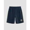 LCW Kids Lacivert Fenerbahçe Baskılı Erkek Çocuk Şortlu Pijama Takımı
