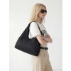 LCW ACCESSORIES Siyah Fermuarlı Kadın Omuz Çantası