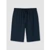 LC WAIKIKI Petrol Regular Fit Erkek Şortlu Pijama Takımı