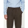LCW Vision Kahverengi Regular Fit Armürlü Erkek Pantolon
