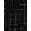 LC WAIKIKI Siyah Regular Fit Ekose Erkek Pijama Takım