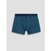 LC WAIKIKI Mavi Pamuklu Esnek Erkek Boxer 3lü