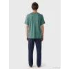 LC WAIKIKI Yeşil Regular Fit Erkek Pijama Takım